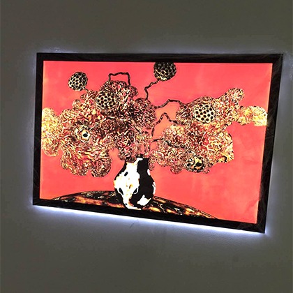 LED铝框吸盘超薄灯箱-2840